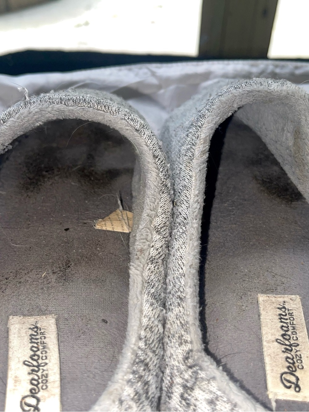 Old Slippers Dearfoam
